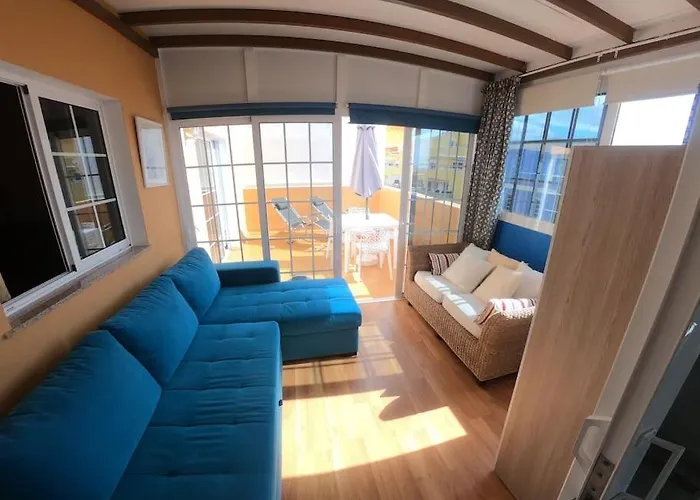 Big Penthouse, Air Conditioning And Ocean Views * Playa de San Juan (Tenerife)