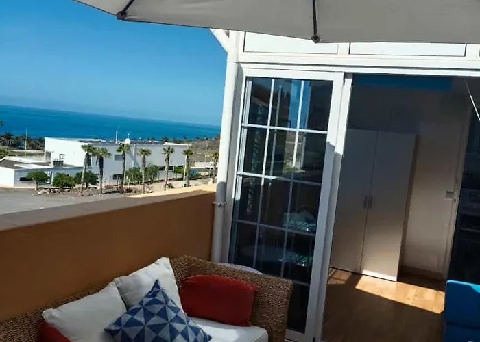 Big Penthouse, Air Conditioning And Ocean Views * Playa de San Juan (Tenerife)